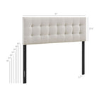 Modway Emily Fabric Upholstered Queen Size Headboard