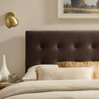 Modway Emily Stain-Resistant Performance Velvet King Size Headboard