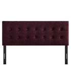 Modway Emily Stain-Resistant Performance Velvet King Size Headboard