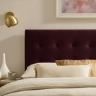 Modway Emily Stain-Resistant Performance Velvet King Size Headboard