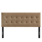 Modway Emily Stain-Resistant Performance Velvet King Size Headboard