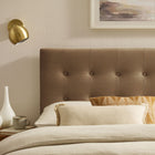 Modway Emily Stain-Resistant Performance Velvet King Size Headboard