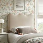Modway Athena Stain-Resistant Performance Velvet Twin Size Headboard