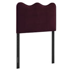 Modway Athena Stain-Resistant Performance Velvet Twin Size Headboard