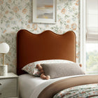 Modway Athena Stain-Resistant Performance Velvet Twin Size Headboard