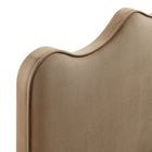 Modway Athena Stain-Resistant Performance Velvet Twin Size Headboard