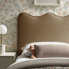 Modway Athena Stain-Resistant Performance Velvet Twin Size Headboard