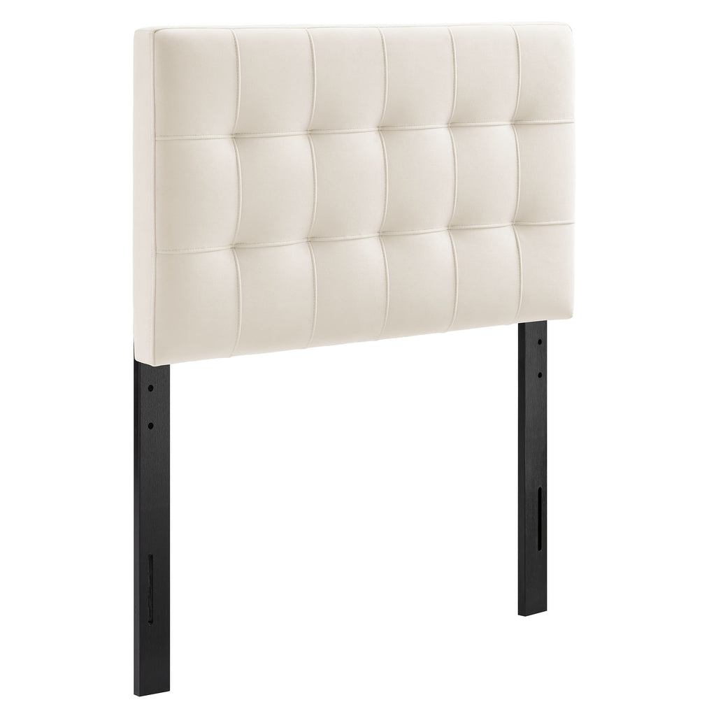 Modway Lily Stain-Resistant Performance Velvet Twin Size Headboard