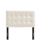 Modway Lily Stain-Resistant Performance Velvet Twin Size Headboard