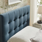 Modway Lily Stain-Resistant Performance Velvet Twin Size Headboard