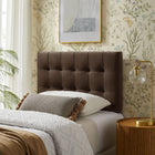 Modway Lily Stain-Resistant Performance Velvet Twin Size Headboard