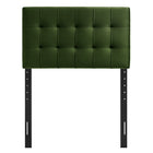 Modway Lily Stain-Resistant Performance Velvet Twin Size Headboard