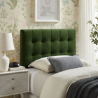 Modway Lily Stain-Resistant Performance Velvet Twin Size Headboard