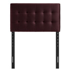 Modway Lily Stain-Resistant Performance Velvet Twin Size Headboard