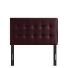 Modway Lily Stain-Resistant Performance Velvet Twin Size Headboard
