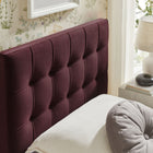 Modway Lily Stain-Resistant Performance Velvet Twin Size Headboard