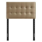 Modway Lily Stain-Resistant Performance Velvet Twin Size Headboard