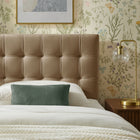 Modway Lily Stain-Resistant Performance Velvet Twin Size Headboard