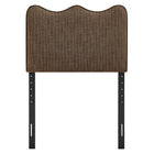 Modway Athena Striped Fabric Upholstered Twin Size Headboard