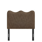 Modway Athena Striped Fabric Upholstered Twin Size Headboard