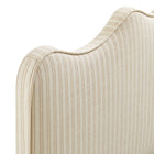 Modway Athena Striped Fabric Upholstered Twin Size Headboard