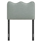 Modway Athena Striped Fabric Upholstered Twin Size Headboard