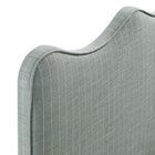 Modway Athena Striped Fabric Upholstered Twin Size Headboard