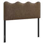 Modway Athena Striped Fabric Upholstered Full Size Headboard