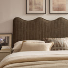 Modway Athena Striped Fabric Upholstered Full Size Headboard