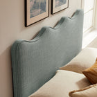 Modway Athena Striped Fabric Upholstered Full Size Headboard