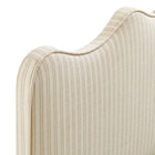 Modway Athena Striped Fabric Upholstered Queen Size Headboard