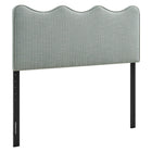Modway Athena Striped Fabric Upholstered Queen Size Headboard