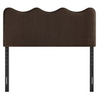 Modway Athena Stain-Resistant Performance Velvet King Size Headboard