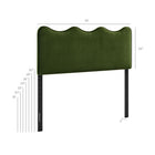 Modway Athena Stain-Resistant Performance Velvet King Size Headboard