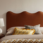 Modway Athena Stain-Resistant Performance Velvet King Size Headboard