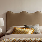 Modway Athena Stain-Resistant Performance Velvet King Size Headboard