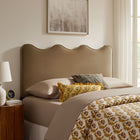 Modway Athena Stain-Resistant Performance Velvet King Size Headboard