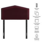 Modway Cosette Performance Velvet Twin Size Headboard