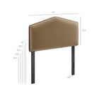 Modway Cosette Performance Velvet Twin Size Headboard