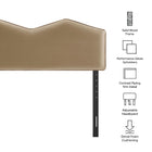 Modway Cosette Performance Velvet Full Size Headboard