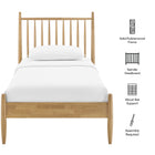 Modway Zane Twin Size Spindle Bed Frame