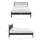 Modway Zane Queen Size Spindle Bed