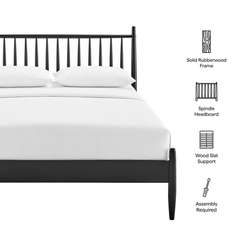 Modway Zane King Size Spindle Bed