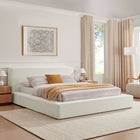 Modway Luma Chenille Upholstered King Platform Bed Frame