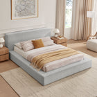 Modway Luma Chenille Upholstered King Platform Bed Frame