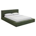 Modway Luma Chenille Upholstered King Platform Bed Frame