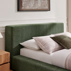 Modway Luma Chenille Upholstered King Platform Bed Frame
