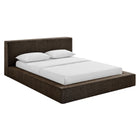 Modway Luma Chenille Upholstered King Platform Bed Frame