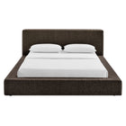 Modway Luma Chenille Upholstered King Platform Bed Frame