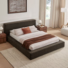 Modway Luma Chenille Upholstered King Platform Bed Frame
